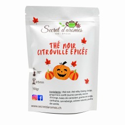 Thé noir citrouille épicée