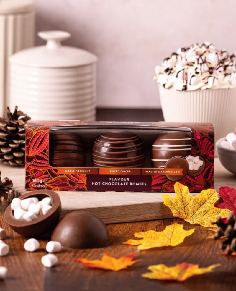 Bombes chocolat chaud marshmallow